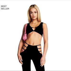 I am Gia black Lucid Top